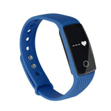 Bluetooth Smart Watch Heartrate Bracelet Sync Phone Mate For IOS Android