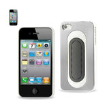 REIKO IPHONE 4/4S ALUMINUM CASE WITH BEND BACK KICKSTAND IN WHITE