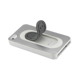 REIKO IPHONE 4/4S ALUMINUM CASE WITH BEND BACK KICKSTAND IN WHITE