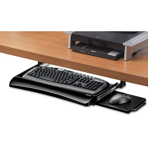 Office Suites Underdesk Keyboard Drawer, 20 1/8w X 7 3/4d, Black