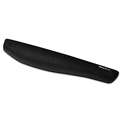 Plushtouch Keyboard Wrist Rest, Foam, Black, 18 1/8 X 3-3/16