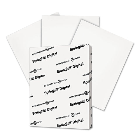 Digital Index White Card Stock, 110 Lb, 8 1/2 X 11, 250 Sheets/pack