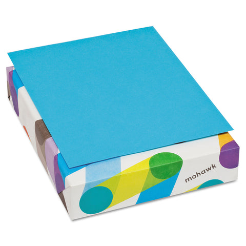 Britehue Multipurpose Colored Paper, 20lb, 8 1/2 X 11, Blue, 500 Sheets