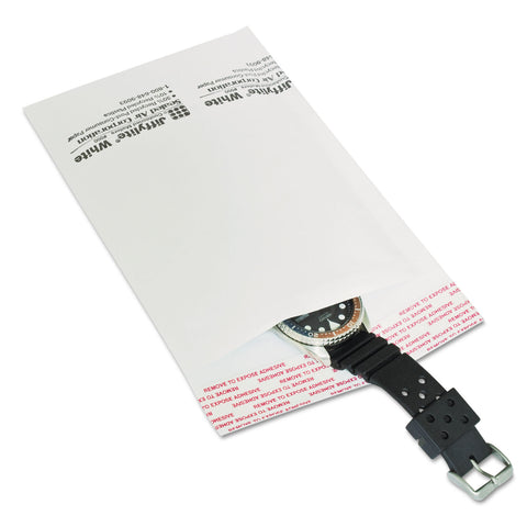 Jiffylite Self Seal Mailer, #0, 6 X 10, White