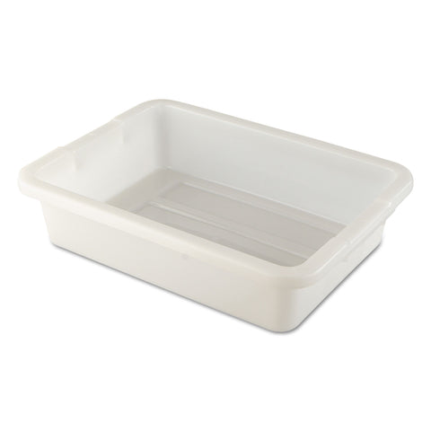 Bus/utility Tote, 20 X 15 X 5, White