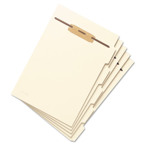 Stackable Side Tab Letter Size Folder Dividers With Fastener, 1/2", 50 Each/pack