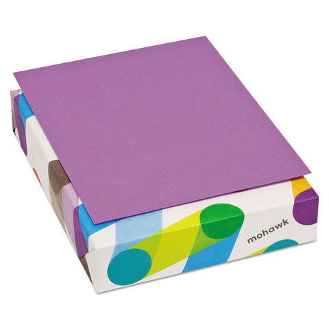 Britehue Multipurpose Colored Paper, 20lb, 8 1/2 X 11, Violet, 500 Sheets