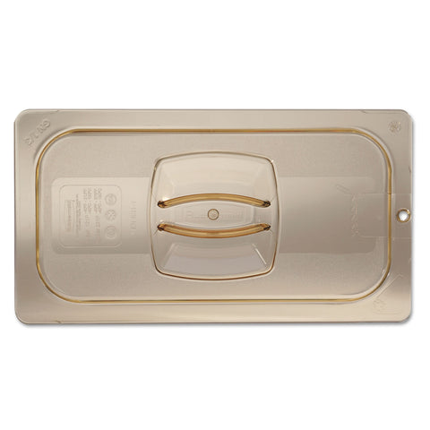 Hot Food Pan Covers, 6.9 X 12.8, Amber