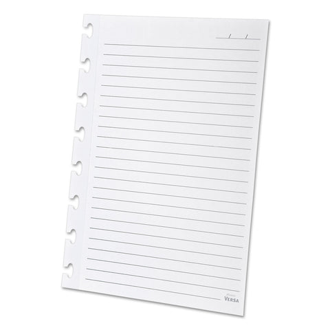 Wide Ruled Refill For Versa Crossover Notebooks, 24 Lb, 5 1/2 X 8 1/2, 60 Sheets