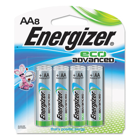 Eco Advanced Batteries, Aa, 8/pk