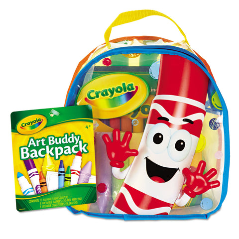 Art Buddy Backpack, 38 Pieces, Ages 4 And Up