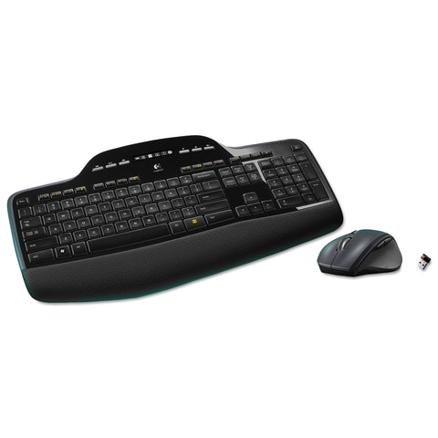 Mk710 Wireless Desktop Set, Keyboard/mouse, Usb, Black