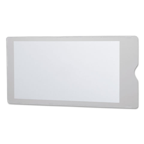 Utili-Jac Heavy-Duty Clear Plastic Envelopes, 4 X 9, 50/box