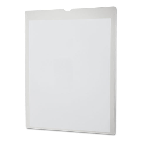 Utili-Jac Heavy-Duty Clear Plastic Envelopes, 8 1/2 X 11, Letter, 50/box