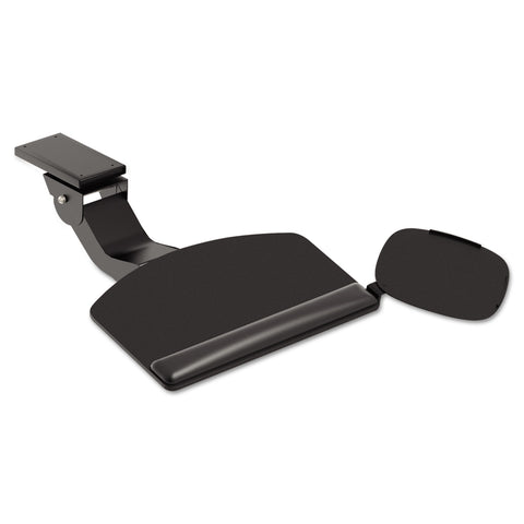 Articulating Arm With Convertible Keyboard, Tray: 28w X 11-1/2d, Black