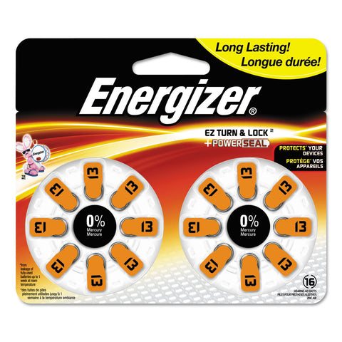 Hearing Aid Battery, Zero Mercury Coin Cell, 13, 1.4v