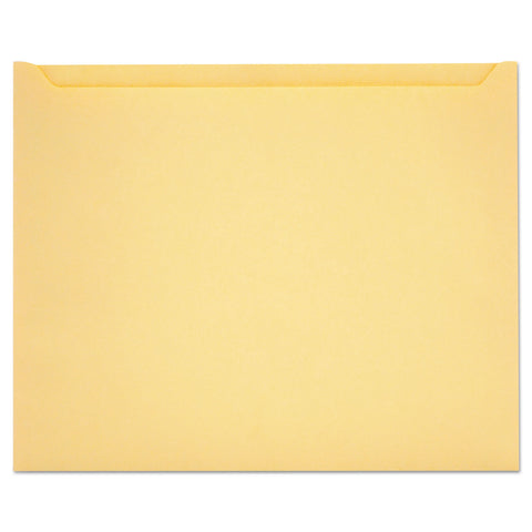 Paper File Jackets, 9 1/2 X 11 3/4, 28 Lb Manila, Buff, 100/box
