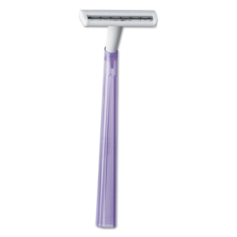 Silky Touch Women's Disposable Razor, 2 Blades, Assorted Colors, 10/pack