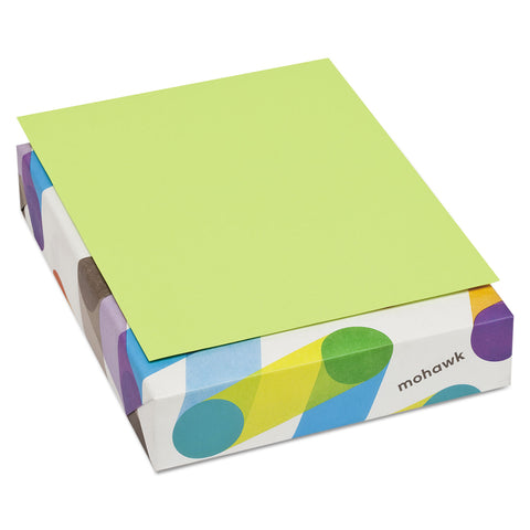 Britehue Multipurpose Colored Paper, 20lb, 8 1/2 X 11, Ultra Lime, 500 Sheets