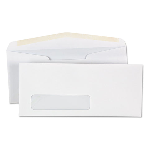 Window Business Envelope, #10, 4 1/8 X 9 1/2, White, 500/box