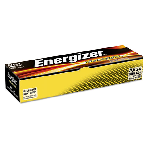 Industrial Alkaline Batteries, Aa, 24 Batteries/box