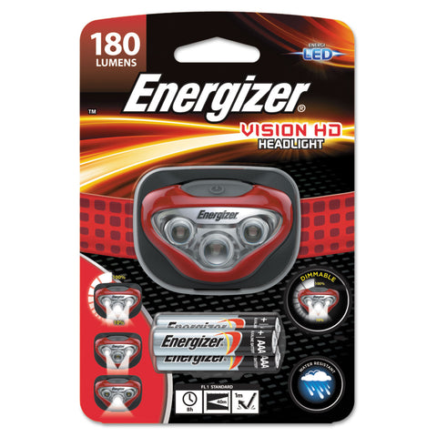 Led Headlight, 3 Aaa, Red