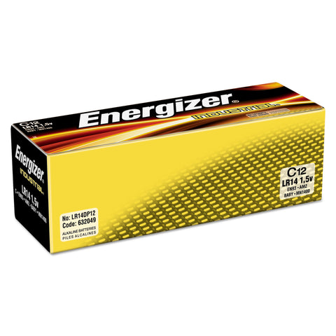 Industrial Alkaline Batteries, C, 12 Batteries/box