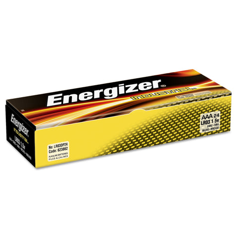 Industrial Alkaline Batteries, Aaa, 24 Batteries/box