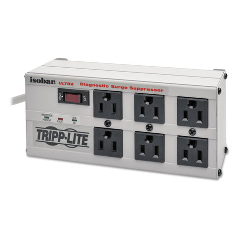 Isobar6ultra Isobar Surge Suppressor Metal, 6 Outlets, 6 Ft Cord, 3330 Joules