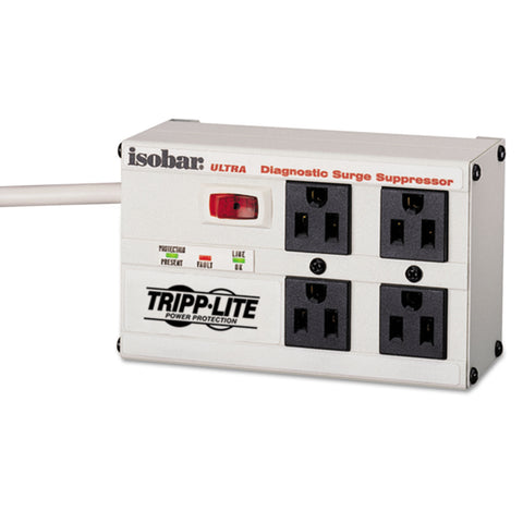 Isobar4ultra Isobar Surge Suppressor, 4 Outlets, 6 Ft Cord, 3330 Joules