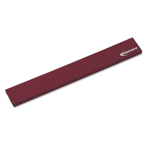 Natural Rubber Keyboard Wrist Rest, Burgundy