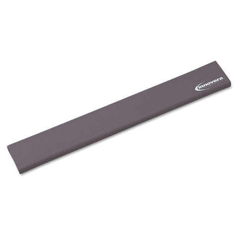 Natural Rubber Keyboard Wrist Rest, Gray