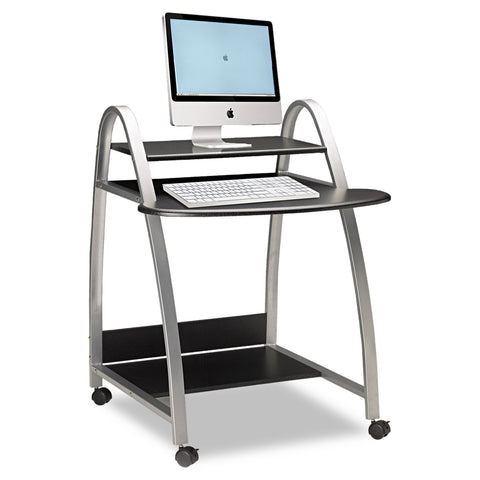 Eastwinds Arch Computer Cart, 31-1/2w X 34-1/2d X 37h, Anthracite