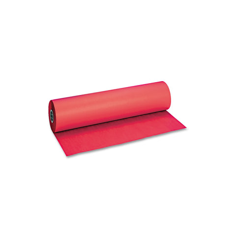 Decorol Flame Retardant Art Rolls, 40 Lb, 36" X 1000 Ft, Cherry Red