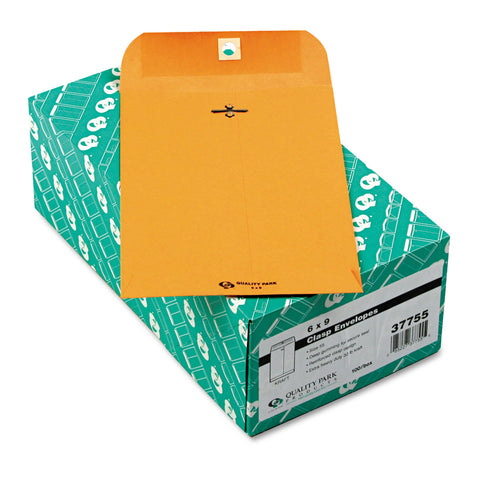Clasp Envelope, #55, 6 X 9, 32lb, Brown Kraft, 100/box