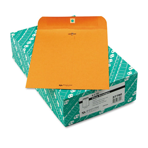 Clasp Envelope, 9 X 12, 32lb, Brown Kraft, 100/box