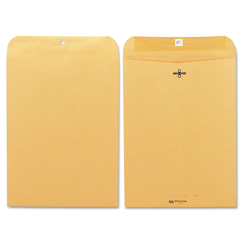 Clasp Envelope, 9 X 12, 28lb, Brown Kraft, 100/box