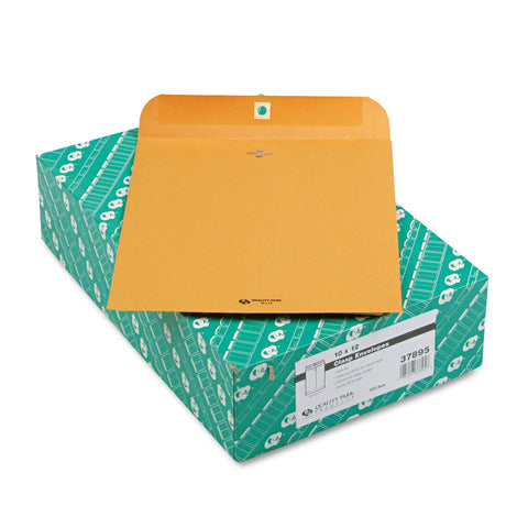 Clasp Envelope, 10 X 12, 28lb, Brown Kraft, 100/box