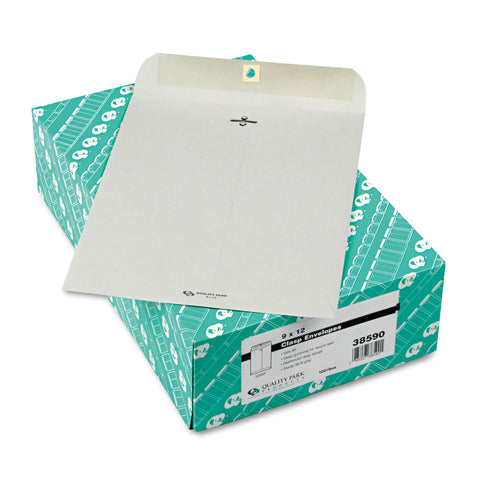 Clasp Envelope, 9 X 12, 28lb, Executive Gray, 100/box