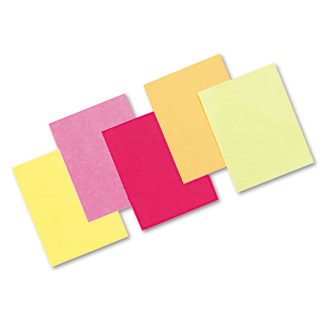 Array Colored Bond Paper, 24lb, 8-1/2 X 11, Assorted Hyper Colors, 500 Shts/rm