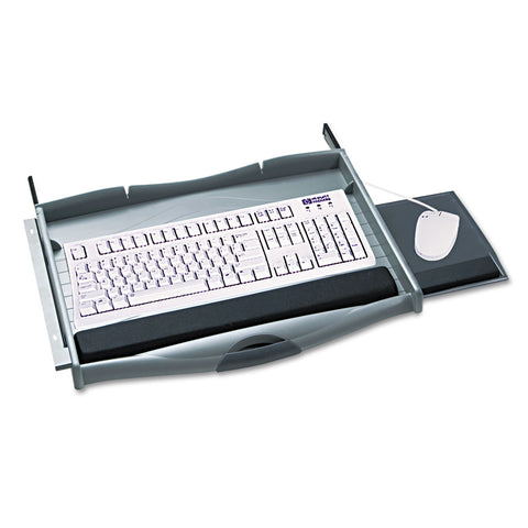 Premium Keyboard Drawer, 23-1/4w X 20-1/4d, Charcoal