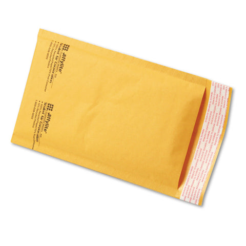 Jiffylite Self Seal Mailer, #00, 5 X 10, Golden Brown, 250/carton