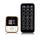 LCD Car Bluetooth MP3 Player SD USB Remote FM Transmitter Modulator For Phone TR