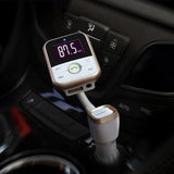 LCD Car Bluetooth MP3 Player SD USB Remote FM Transmitter Modulator For Phone TR