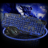LED Gaming Wire 2.4G keyboard And Mouse Set to Computer Multimedia Gamer