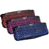 LED Gaming Wire 2.4G keyboard And Mouse Set to Computer Multimedia Gamer