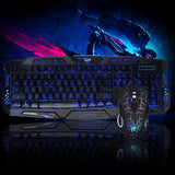 LED Gaming Wire 2.4G keyboard And Mouse Set to Computer Multimedia Gamer