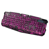 LED Gaming Wire 2.4G keyboard And Mouse Set to Computer Multimedia Gamer