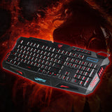 LED Gaming Wire 2.4G keyboard And 5500DPI Mouse Set to Computer Multimedia Gamer