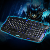 LED Gaming Wire 2.4G keyboard And 5500DPI Mouse Set to Computer Multimedia Gamer